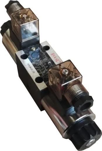 
solenoid valve 220v ac 24v dc 3 positon four way Directional Control Valve Hydraulic solenoid valves 