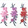 custom 3D flower patches for clothing iron on patches wholesale