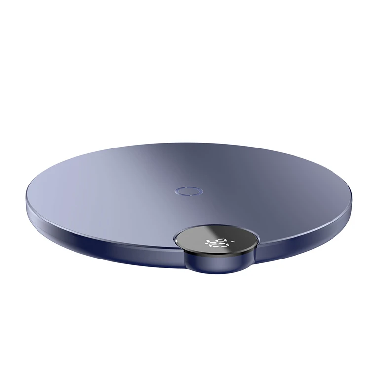

Baseus 2018 Top Selling LED Display Fast Charging Wireless Charger for Iphone Xs, Black/white/blue