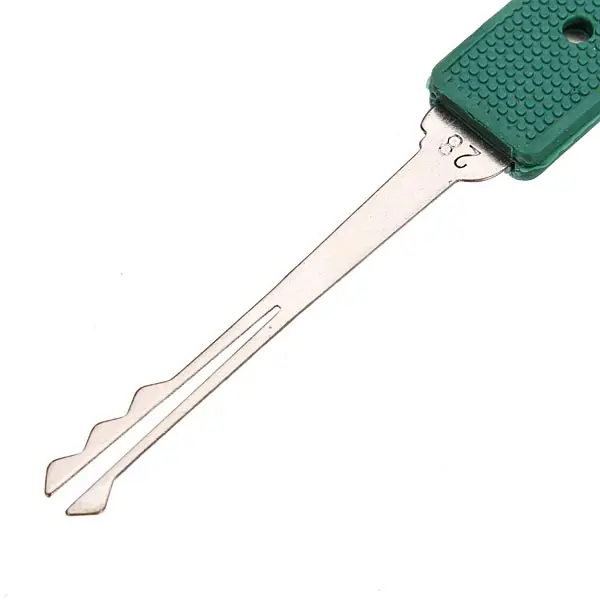 32 Pieces Auto Lock Picks Tools Set Steel Lock Opener Locksmith Supplies Picks With Track Number