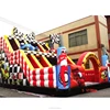 Kids favorite big inflatable racing car slide for sale