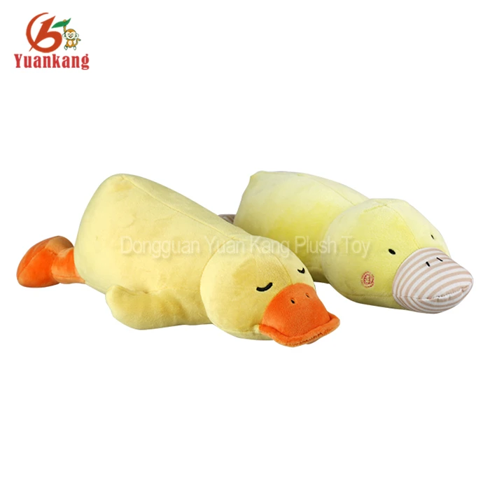 yellow platypus stuffed animal