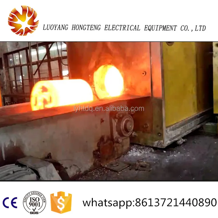 Electric Induction Heating Furnace For Copper Iron Aluminium Bars