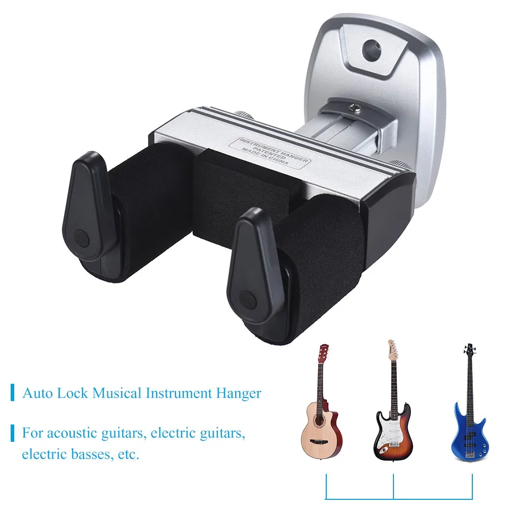 High Quality Ah86 Auto Lock Instrument Hanger Hook Holder Wall Mount