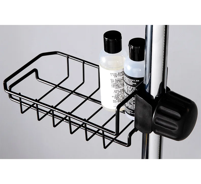 Adjustable Sink Soap Organizer Dishwashing Drainer Storage Rack Kitchen Faucet Stainless Steel Sponge Holder