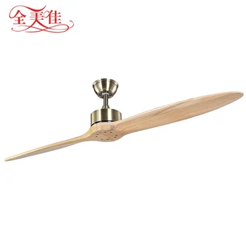 220v Electric Power Remote Control Decorative 56 2 Blades Solid