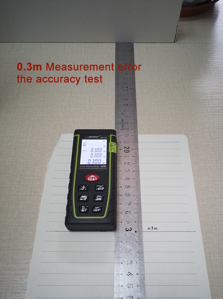 Swt40 Selfcalibration Laser Measure 0.0540m Range Mini Laser
