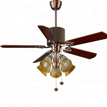 52 Inch Oil Rubbed Bronze Ceiling Fan Light Bronze Finish With 5 Pieces Reversible Timber Blades By Pull Chain Control Buy 5 Wood Blades Ceiling Fan
