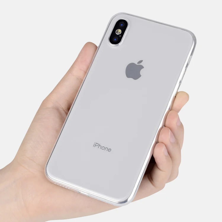 OEM Free Sample 0.35mm Ultra Thin For iPhone x Transparent Case, For iPhone x Transparent Case no sweats no fingerprints