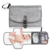 

Portable Diaper Changing Pad Waterproof Travel Changing Pad Baby Diaper Changing Mat Foldable Changing Station with mesh/PVC po
