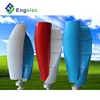 Low noisy 200W vertical axis wind turbine blade design 11m/s rated wind speed mobile wind generator