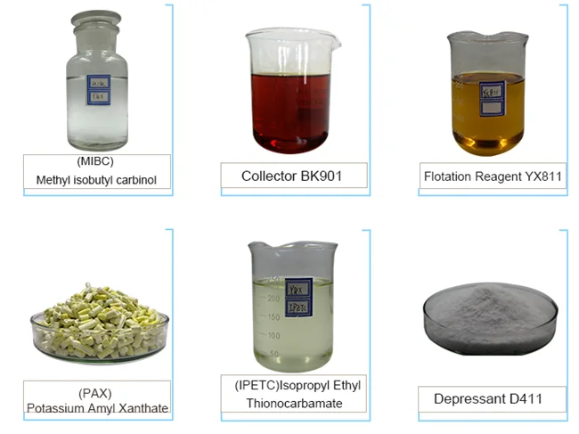 sodium isopropyl xanthate, mining flotation reagents,copper oxide flotation chemical reagent Y&X