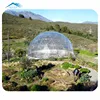 Guangzhou steel frame PVC outdoor geodesic dome tent for resort