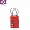 Black zinc alloy code combination cam tsa lock with flexible cable