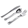 Silver Disposable Plastic Cutlery for Wedding