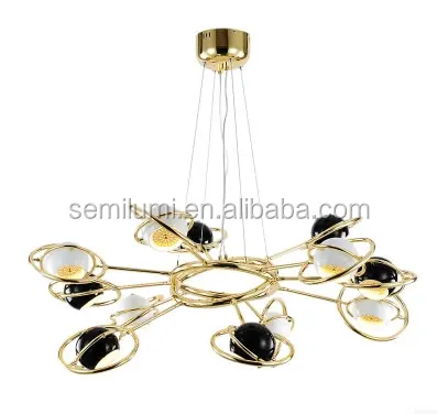 Cosmo Suspension Light Galaxies And Planet Pendant Light European