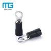 A.W.G.14-12 Black Electric Cable Insulated PVC Ring Terminal Lug