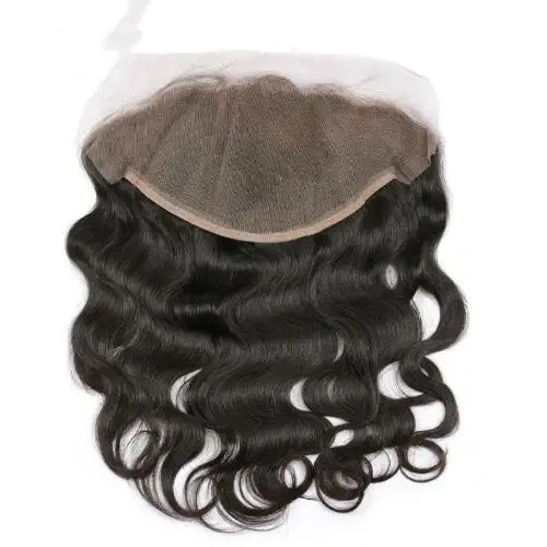 

Thin extension virgin cuticle aligned brazilian wig super fine swiss HD closure skin closures silk frontals with lace frontals, Natural color#1b