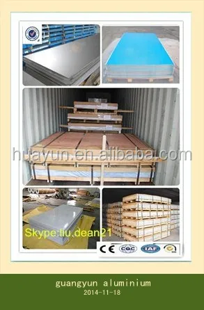 
ASTM B209 top quality Marine grade Aluminium alloy sheet/aluminum alloy plate 5052 5083 5086 