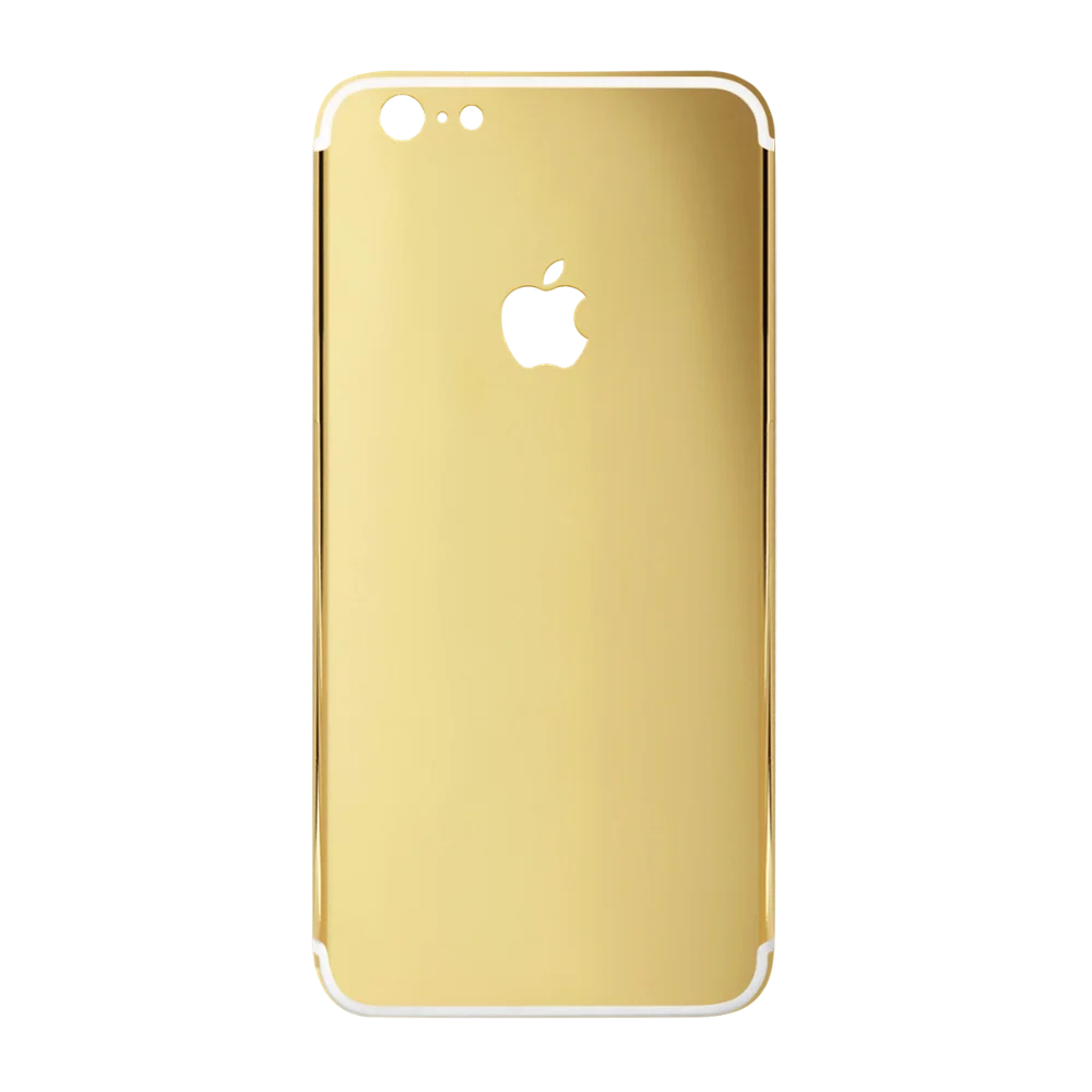 

For iPhone 7 outlook matte gold plated back housing, golden back cover for iPhone6