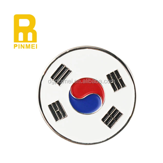 Wholesale Unique Promotional Gifts Golf Ball Marker Cheap Metal Golf