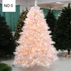 60cm-300cm white PVC Customized Christmas Tree custom christmas tree ornament Artificial Christmas Tree