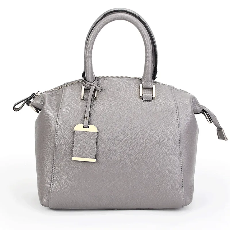 

China high quality genuine leather shoulder hand bag designer handbags famous brands bags women handbags tote, Blue,grey,green,red,black