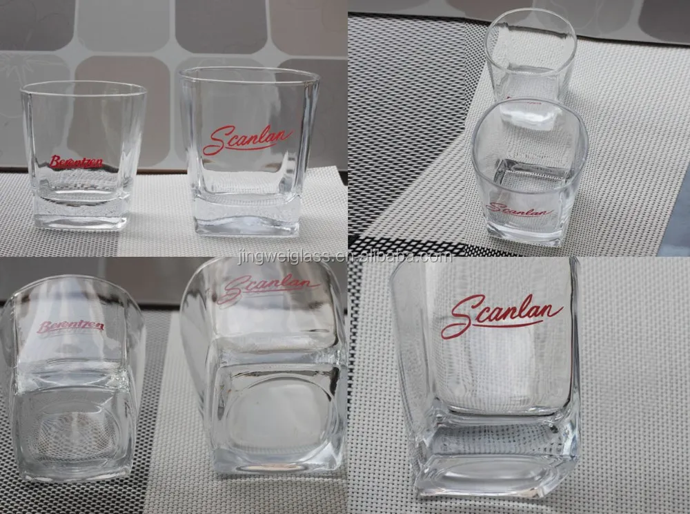 Square Shaped Crystal Drinking Glass Buy Drinking Glass,Heavy Thick