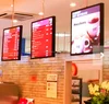 Haojia factory menu double side light box order food promotion product