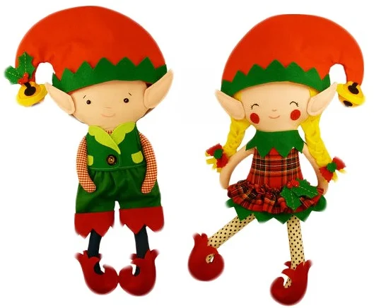 soft toy christmas elf