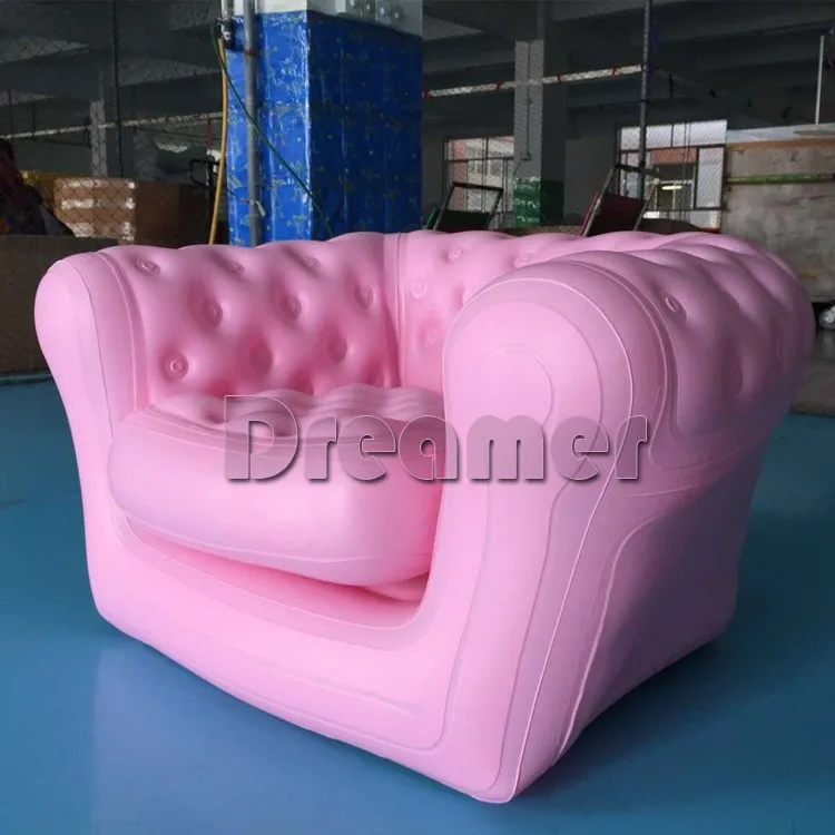 Popular inflatable chesterfield air sofa couch OEM supplier factory