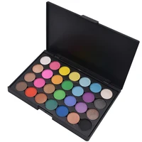 

Hot Sale Low MOQ Cosmetic Makeup OEM Private Label 28 Color Eyeshadow Palette Shimmer Matte Eyeshadow Palette