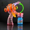 Bubble Gun Type and Plastic Material with music Bubble Blowing Gun Rave Party Toy