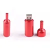 Custom Bottle Model USB Drive USB 2.0 Customized Beer Glass Sharped USB Flash Drive 4GB