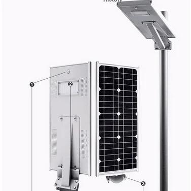 New Brightest All in One Solar Lighting System Smart LED solar Street Lighting with Intelligent Operation Option