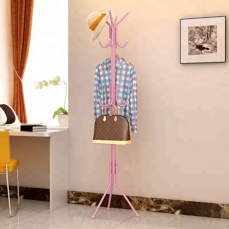 
Colorful good quality metal coat rack for handing 