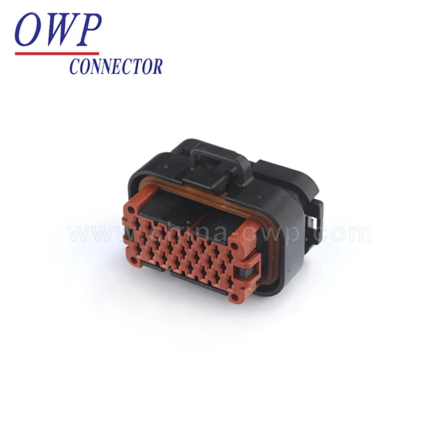 
35 way male sealed tyco auto ecu car automotive connector 