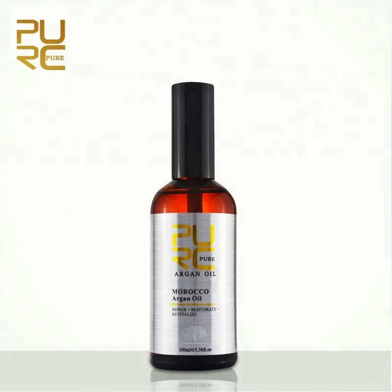 

Hair Serum Argan oil With Keratin And Straightening Vegan Products Private Label, Light brown