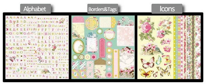 Factory price 12x12 Double-sided Scrapbooking Paper