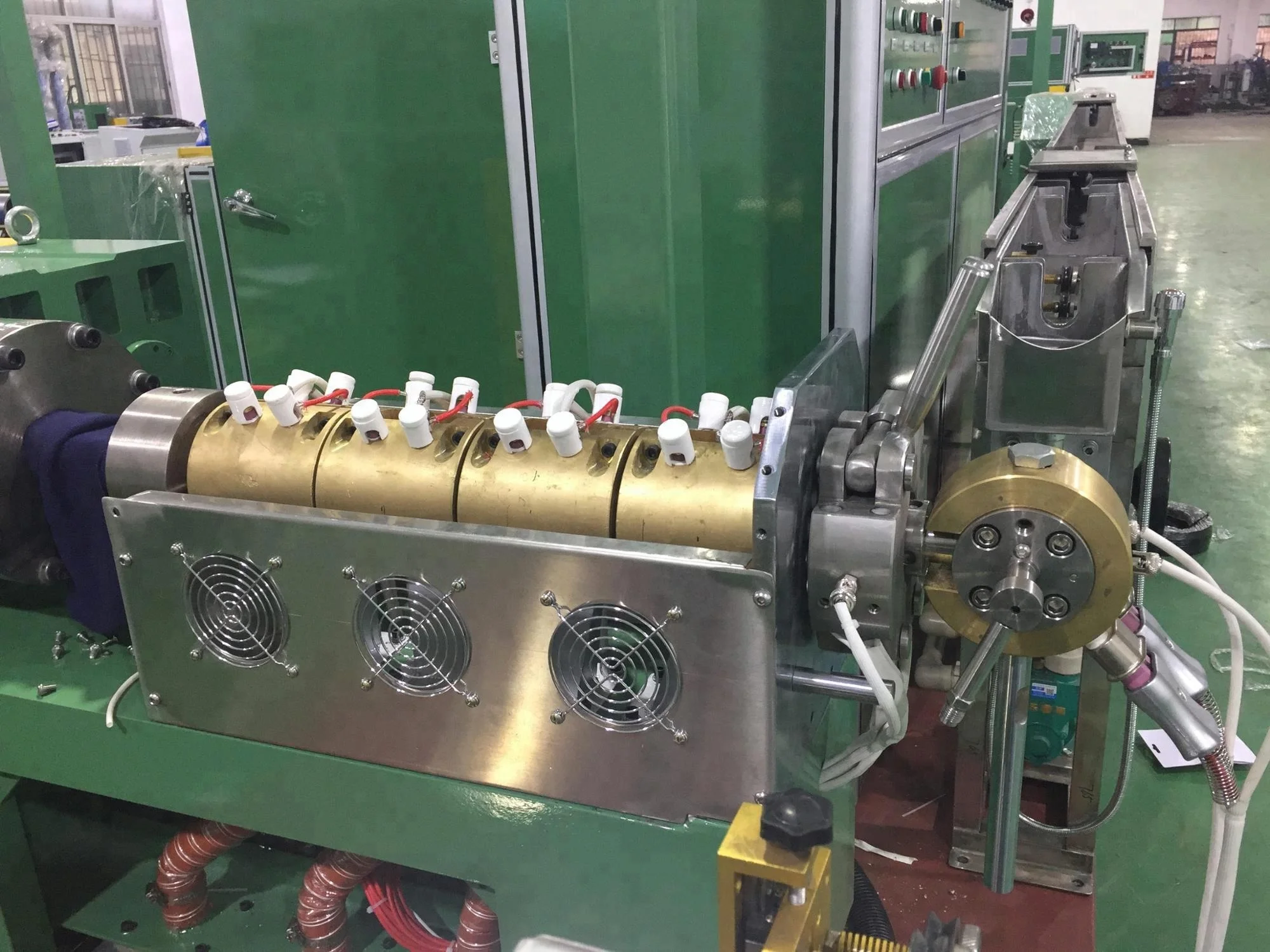Electric Wire Production Line Insulation Copper Wire Extruder Machine