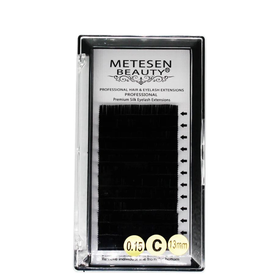 

metesen Own Brand Cashmere Lash Flat Eyelash Extension Ellipse