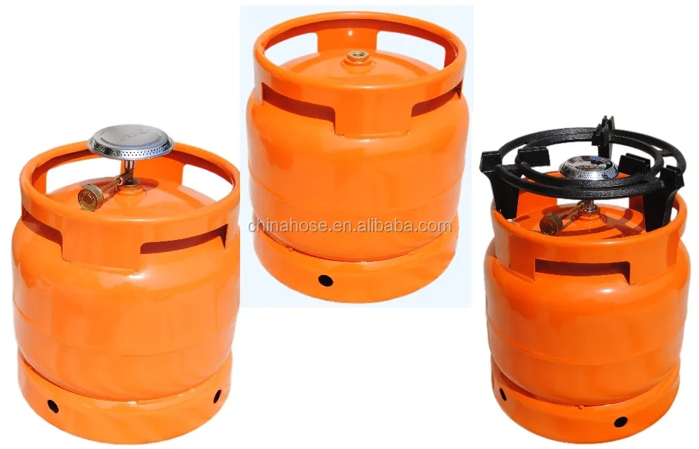 Africa Stainless Steel Camping Cooker Use Propane Butane Gas 6kg Lpg