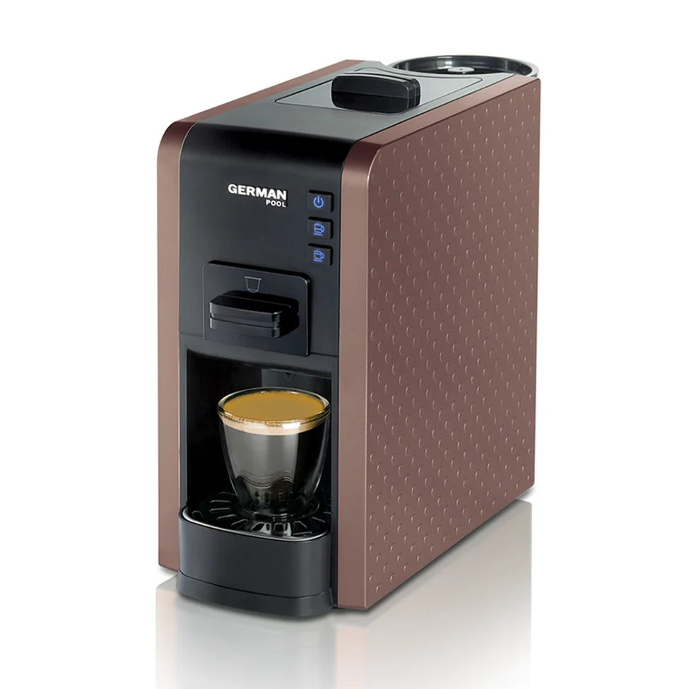 

GermanPool Tailor made High Quality 2KW Multi-Capsule Simple Button Control geyser coffee maker for Domestic use
