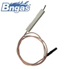 Ignition ceramic electrode for gas burner/ignition fittings