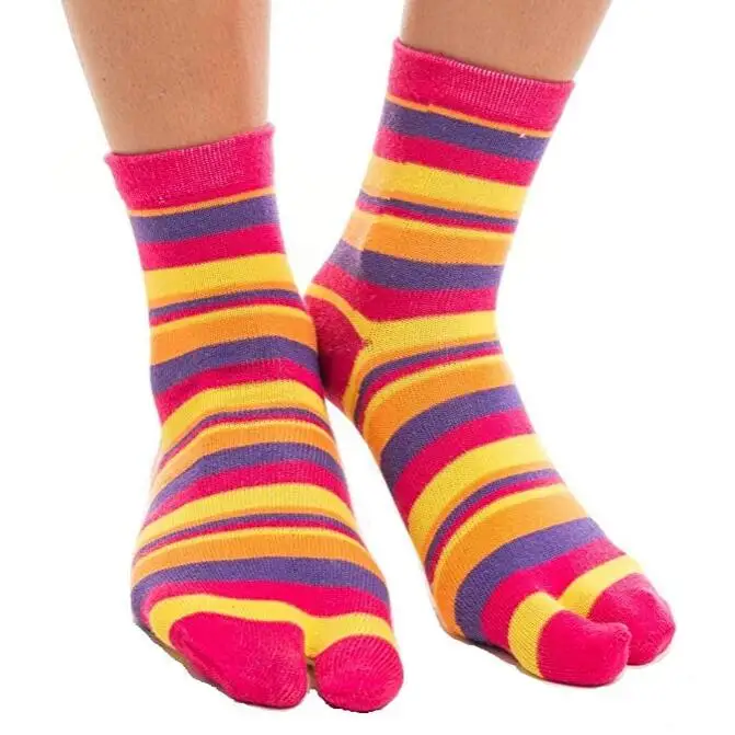 split toe socks