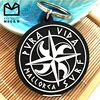 High quality low price customized silicone PVC rubber plastic key chain