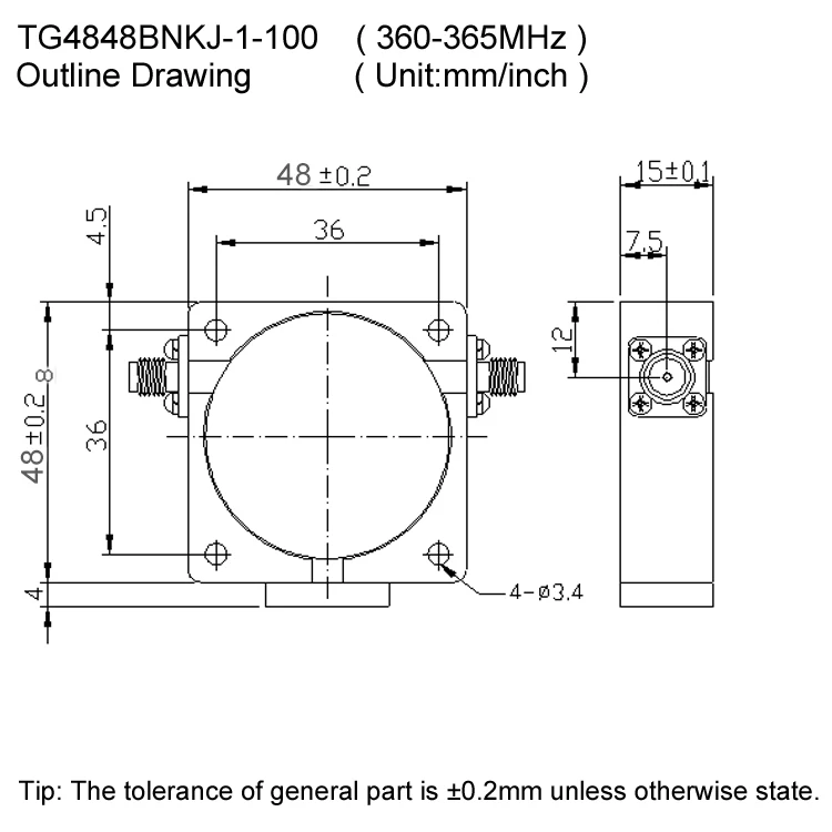 RF Coaxial Isolators