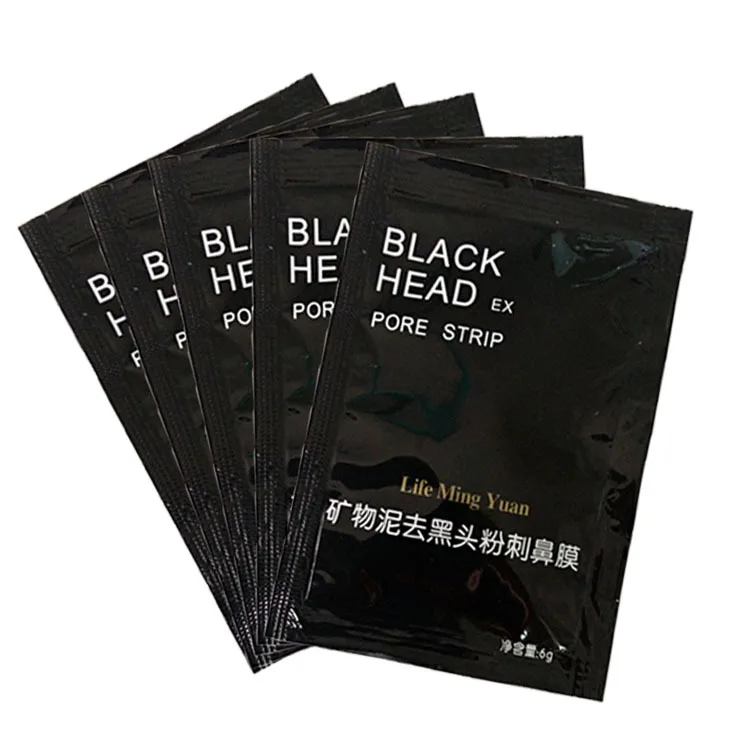 

Ready to ship 6 gram PILATEN Deep Cleaning Blackhead Remover Anti-acne Nose Mask Mineral black mud Ex Pore Strip Nose Mask, Black mud nose mask