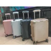 OEM ODM custom ABS PC trolley suitcase luggage bag with zipper