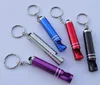 Travel 3 LED Mini aluminium material key ring with bottle opener torch/flashlight